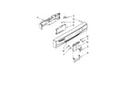 Whirlpool DU1100XTPSA control panel parts diagram