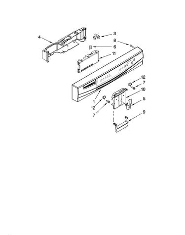 Control panel parts