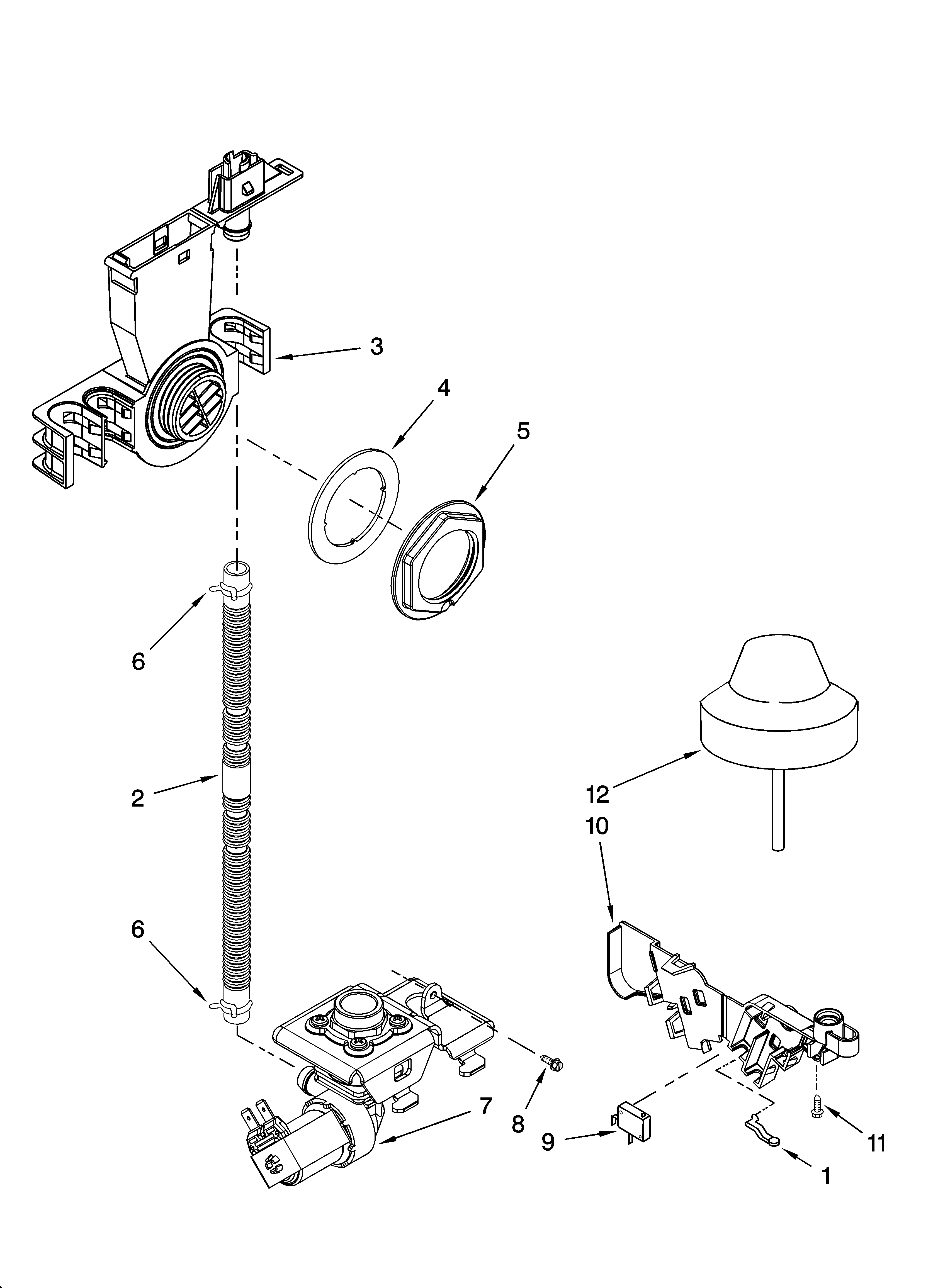 Fill and overfill parts