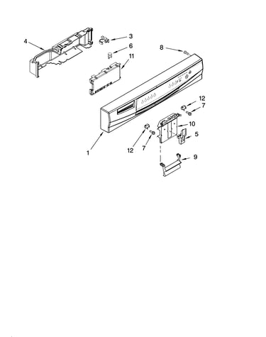 Control panel parts