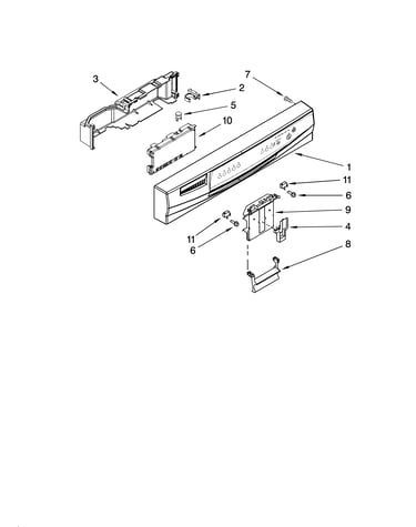 Control panel parts