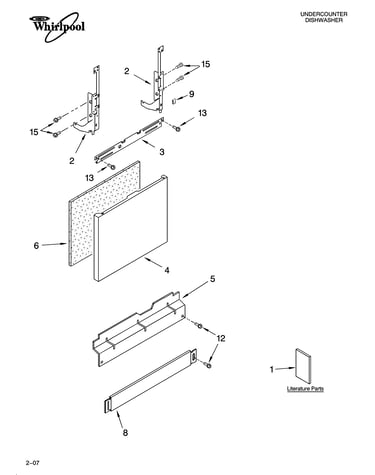 Door and panel parts