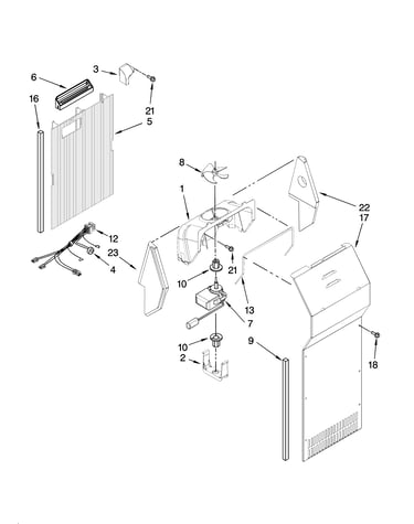 Air flow parts