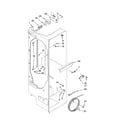Whirlpool GC3JHAXTS01 refrigerator liner parts diagram