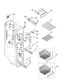 Freezer liner parts