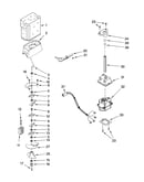 Motor and ice container parts