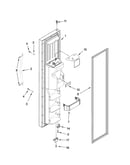 Freezer door parts