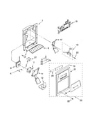 Dispenser front parts