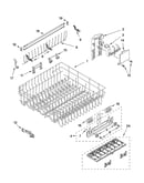Upper rack and track parts