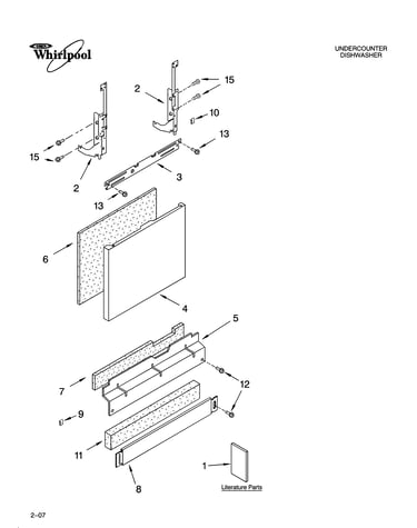 Door and panel parts