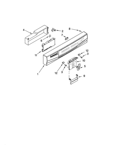 Control panel parts