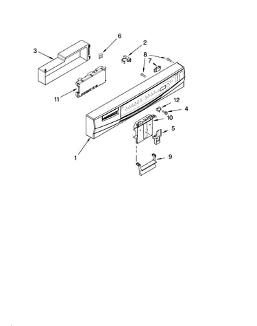 Control panel parts