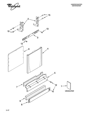 Door and panel parts