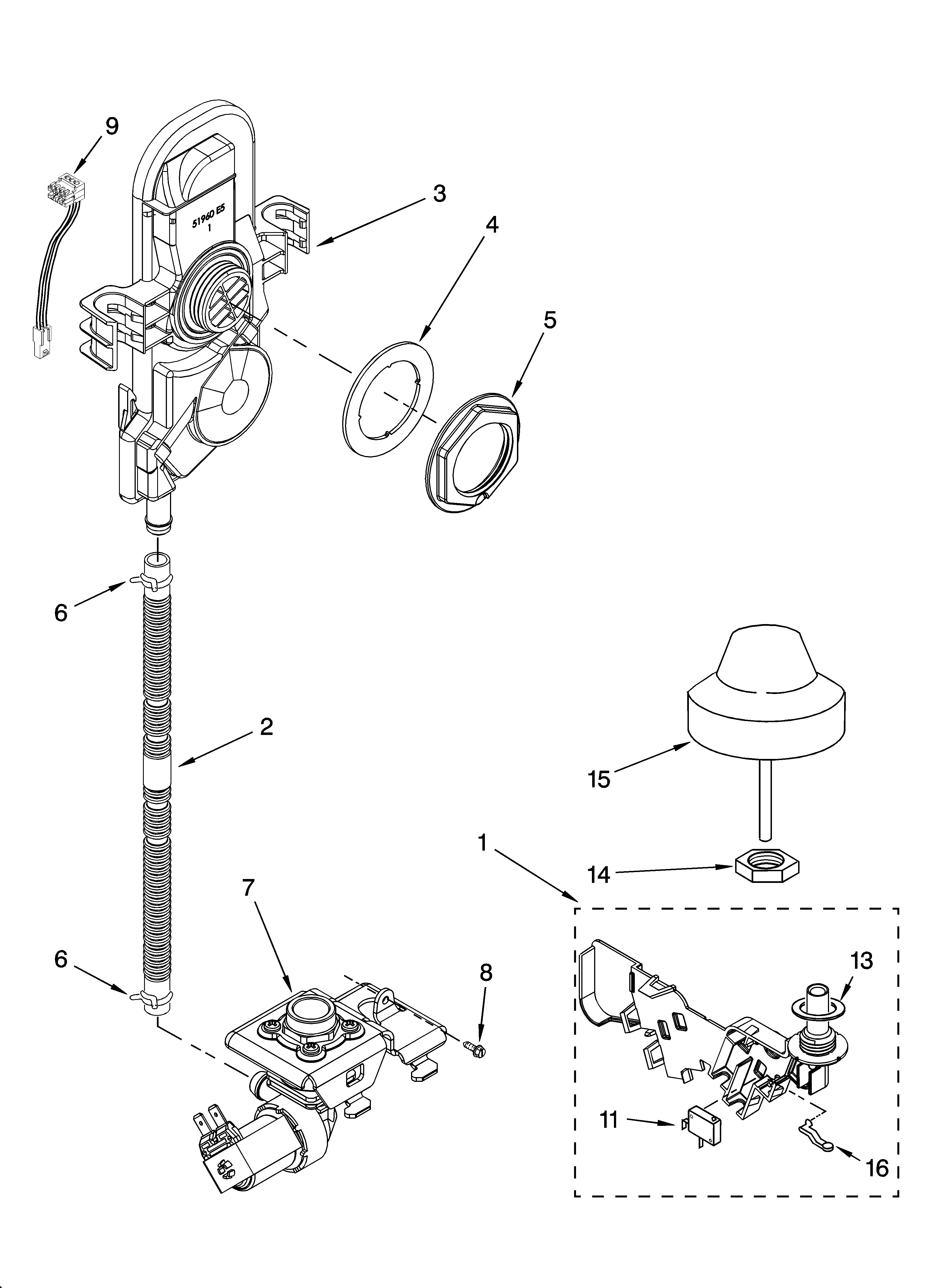 Fill and overfill parts