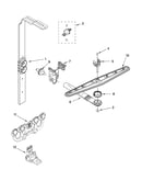 Upper wash and rinse parts