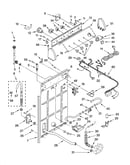 Controls and rear panel parts