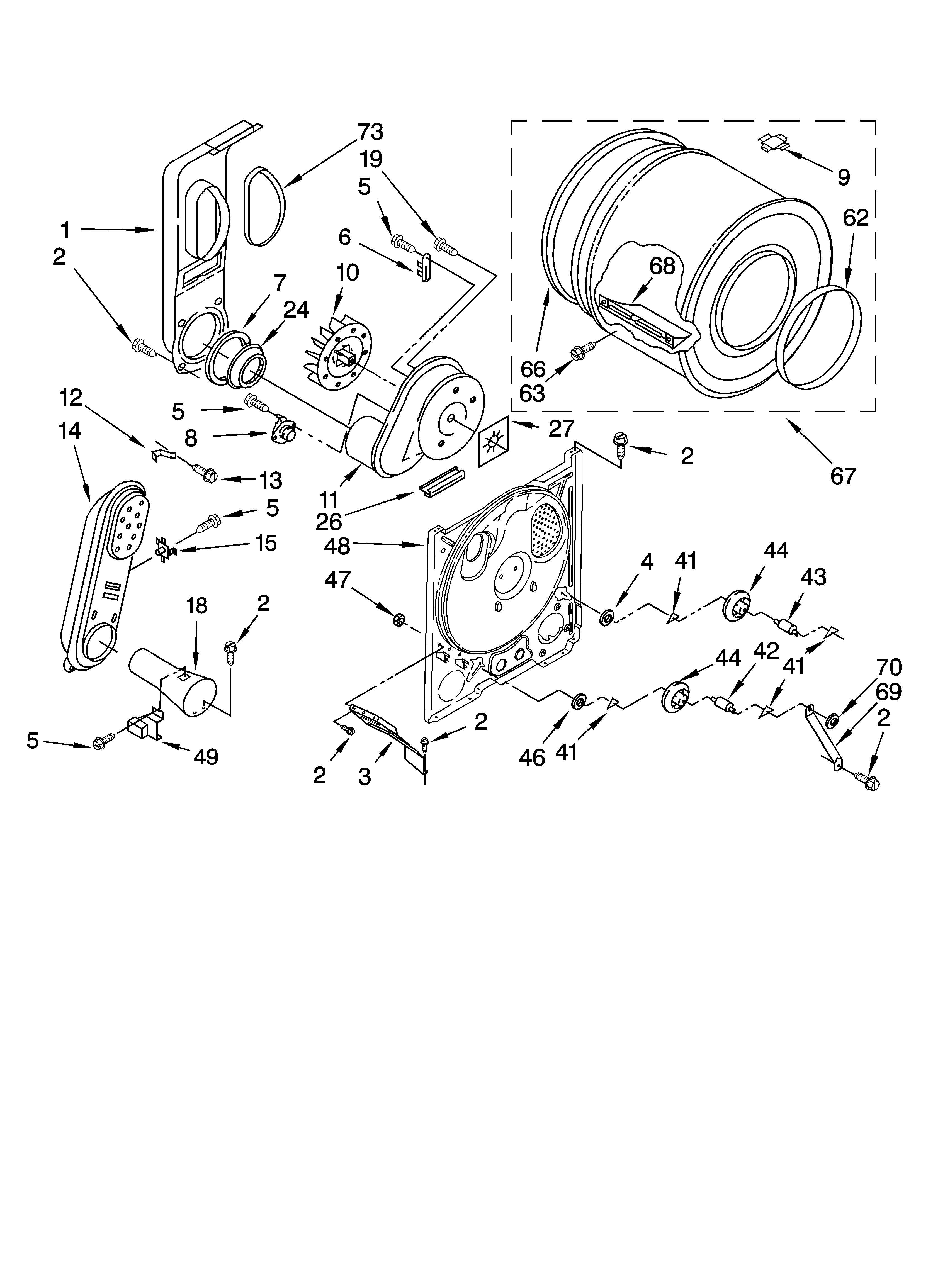 BULKHEAD PARTS, OPTIONAL PARTS (NOT INCLUDED)