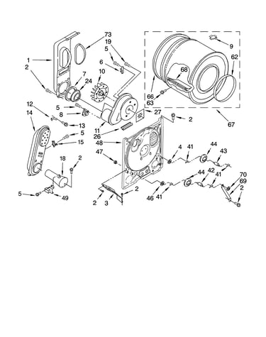 Bulkhead parts, optional parts (not included)
