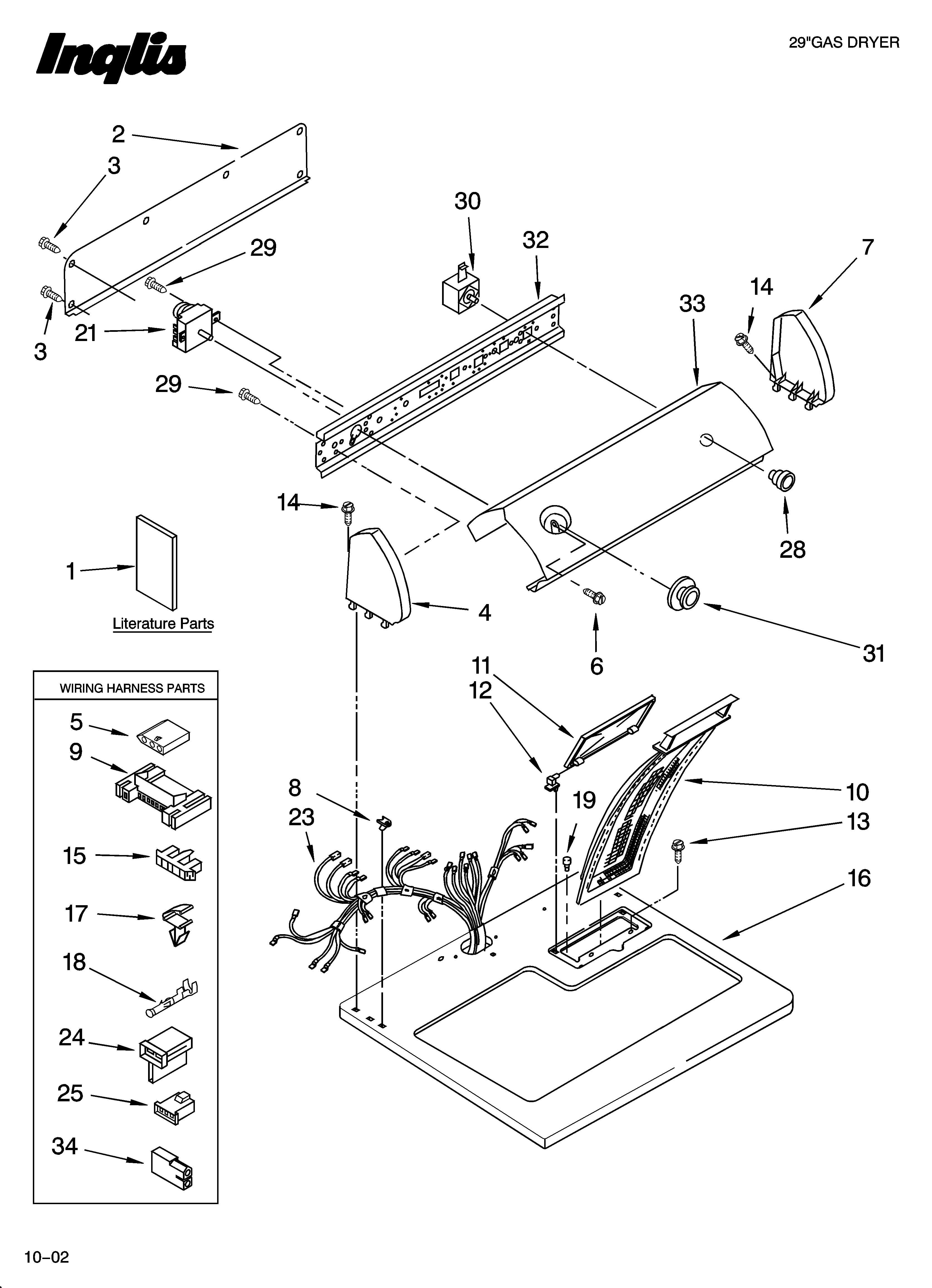 TOP AND CONSOLE PARTS