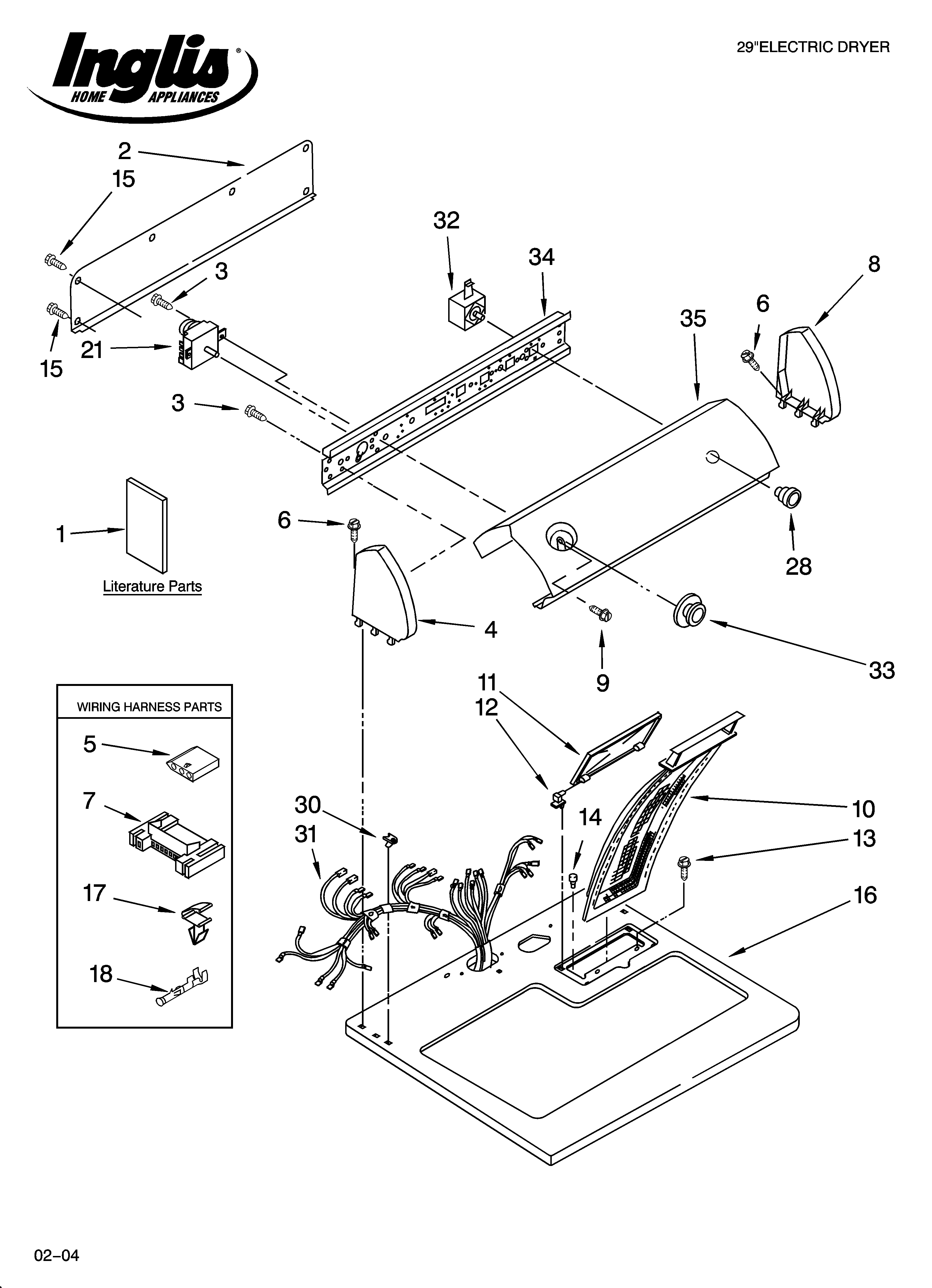 TOP AND CONSOLE PARTS