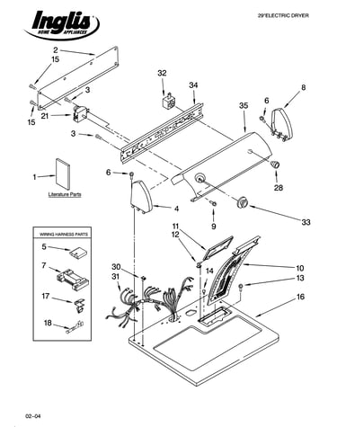 Top and console parts