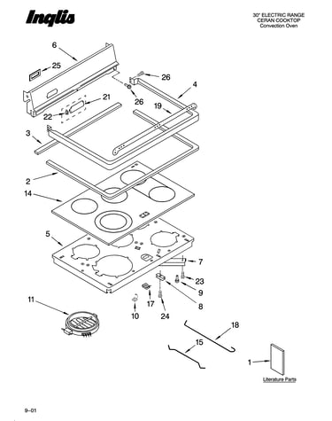 Cooktop parts