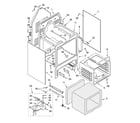 Inglis IJP89800 oven chassis parts diagram