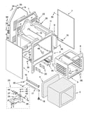 Oven chassis parts