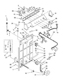 Controls and rear panel parts