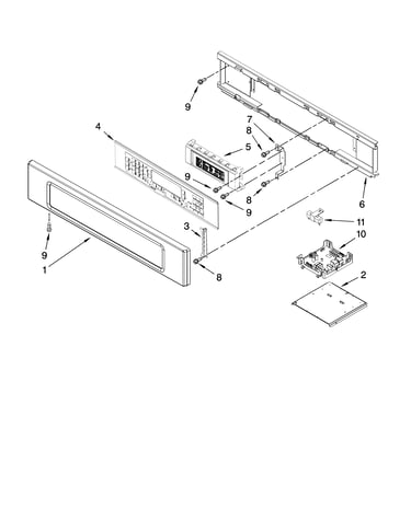 Control panel parts