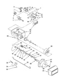 Motor and ice container parts