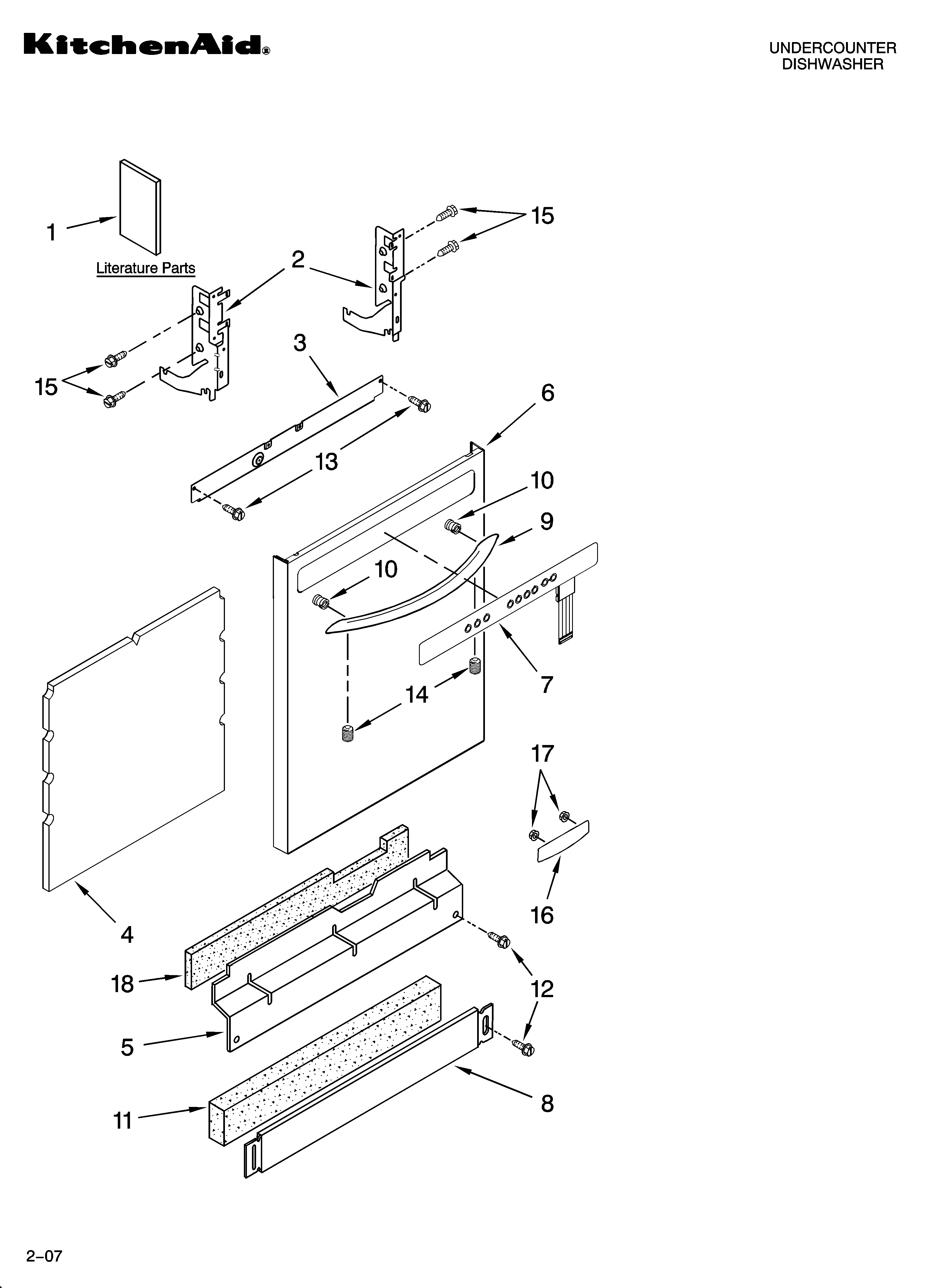 Door and panel parts
