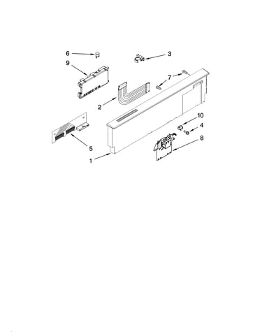 Control panel parts