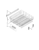 Upper rack and track parts