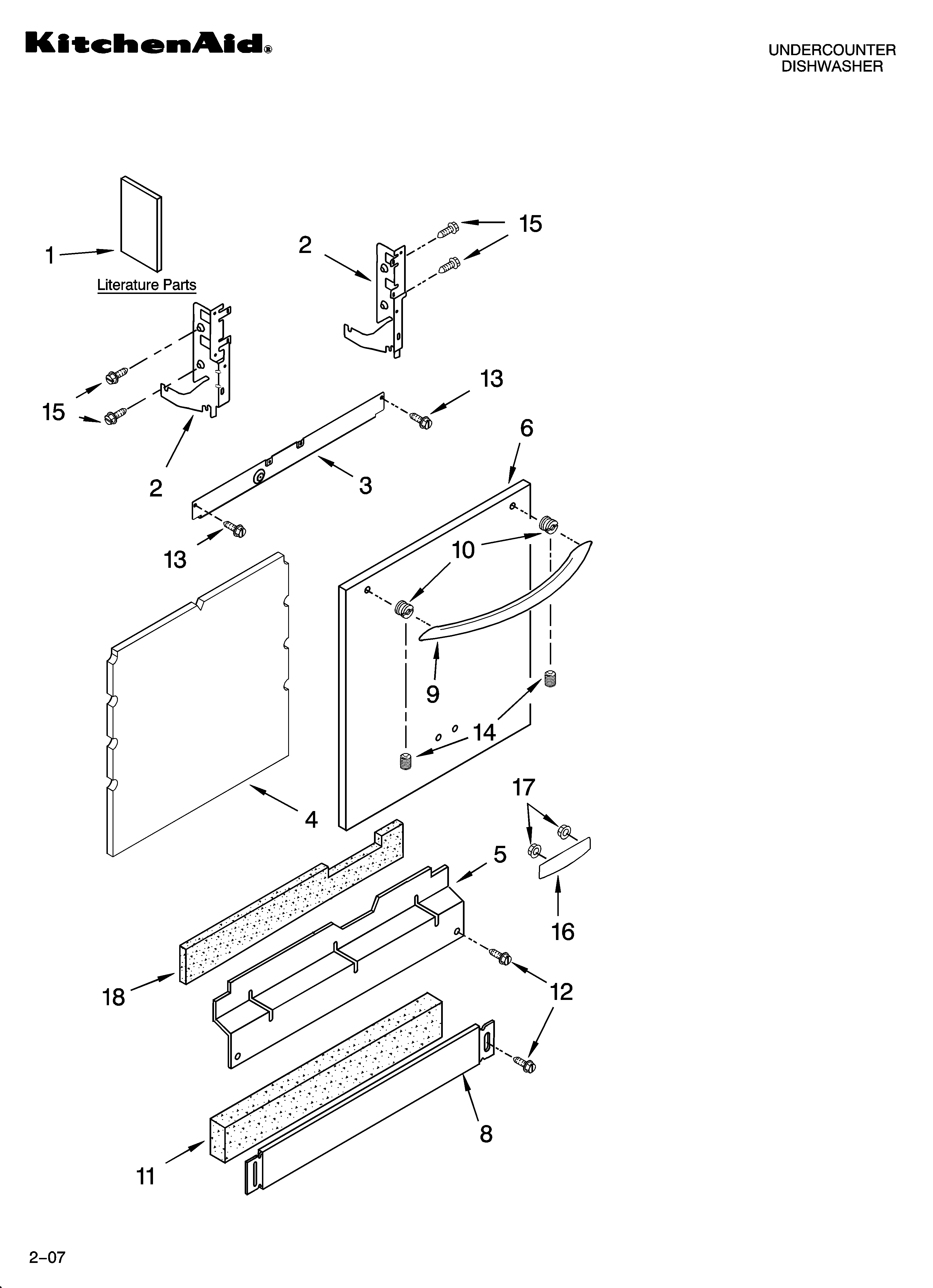 Door and panel parts