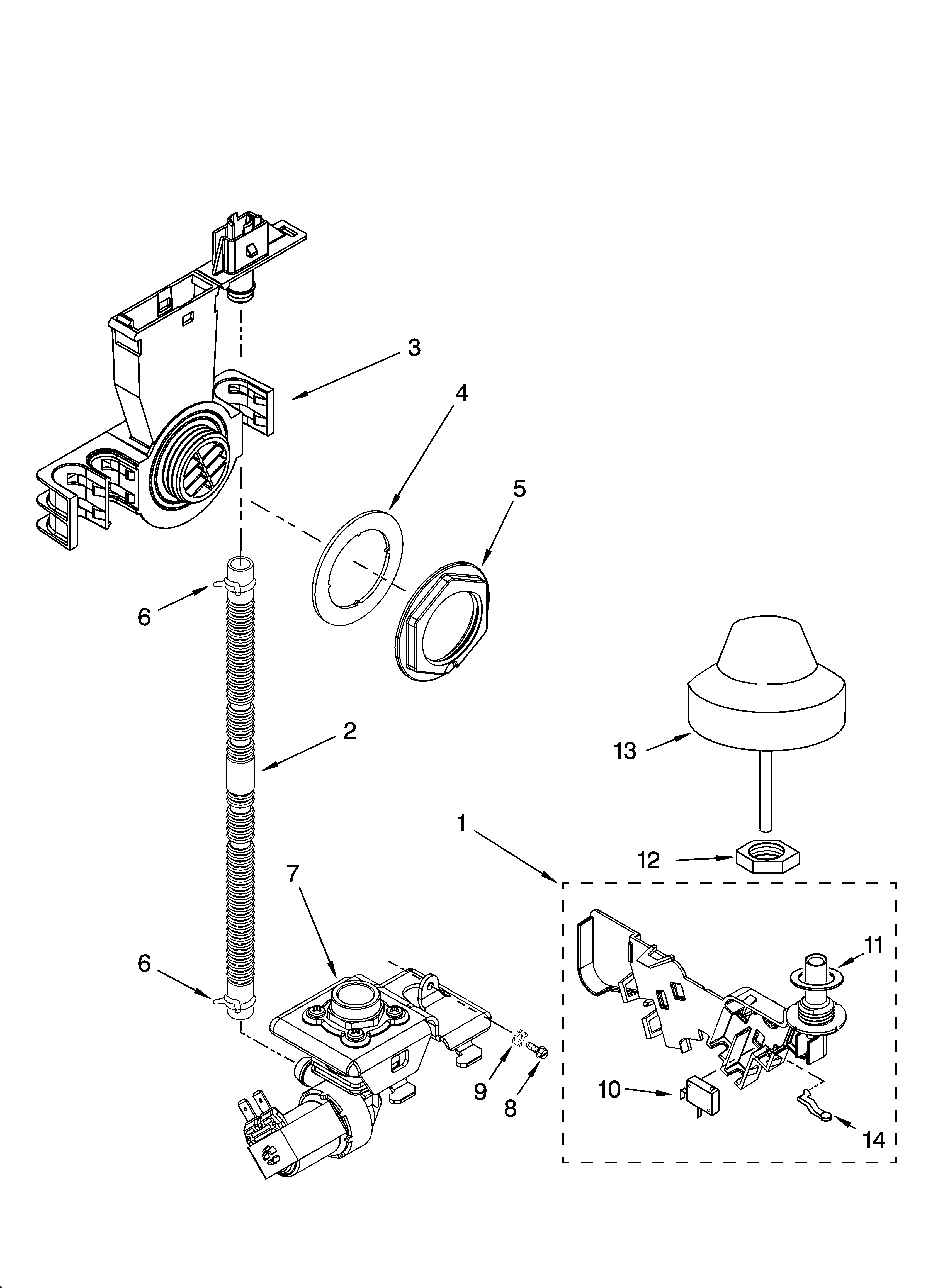 Fill and overfill parts