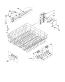 Upper rack and track parts