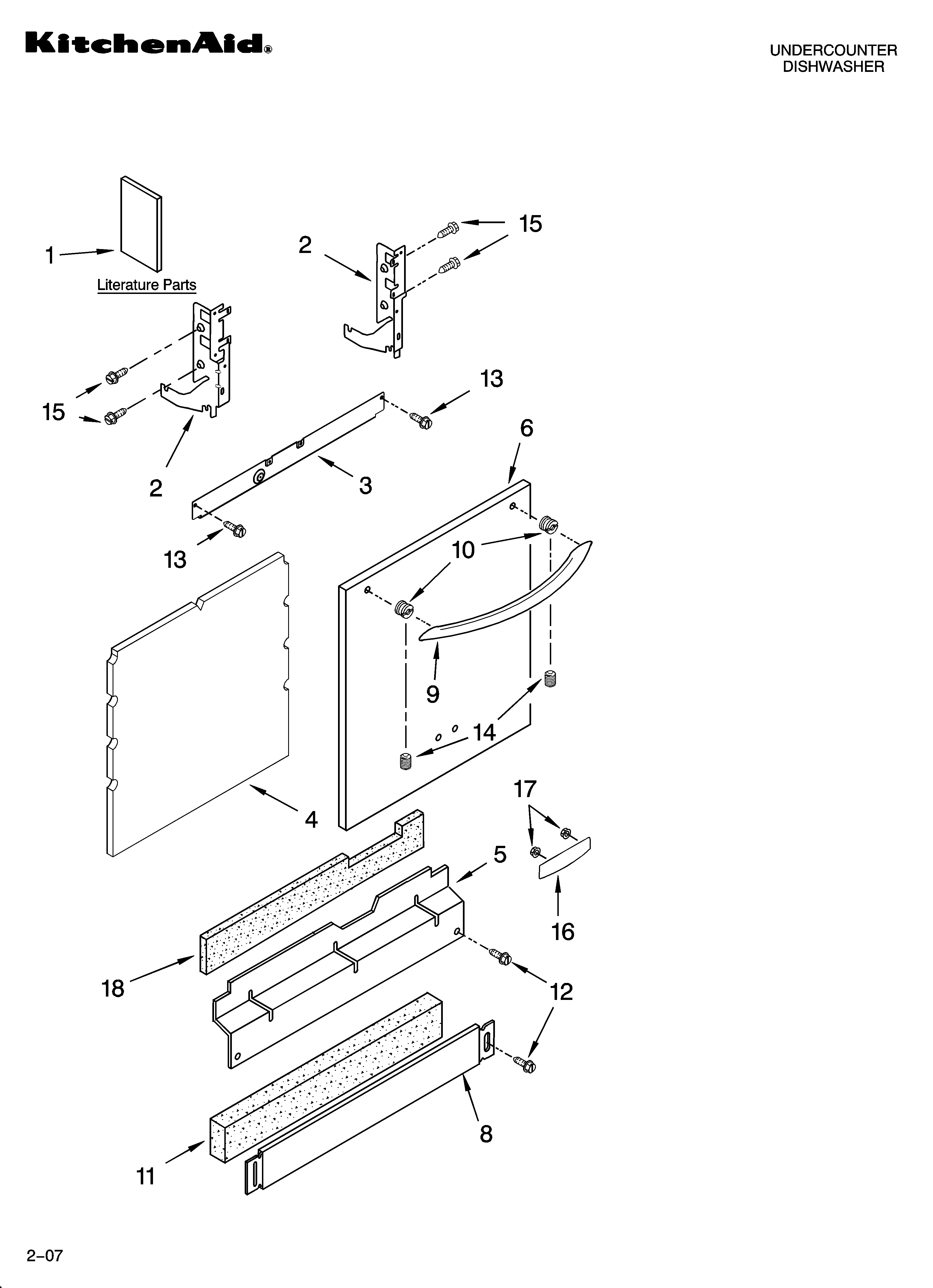 Door and panel parts