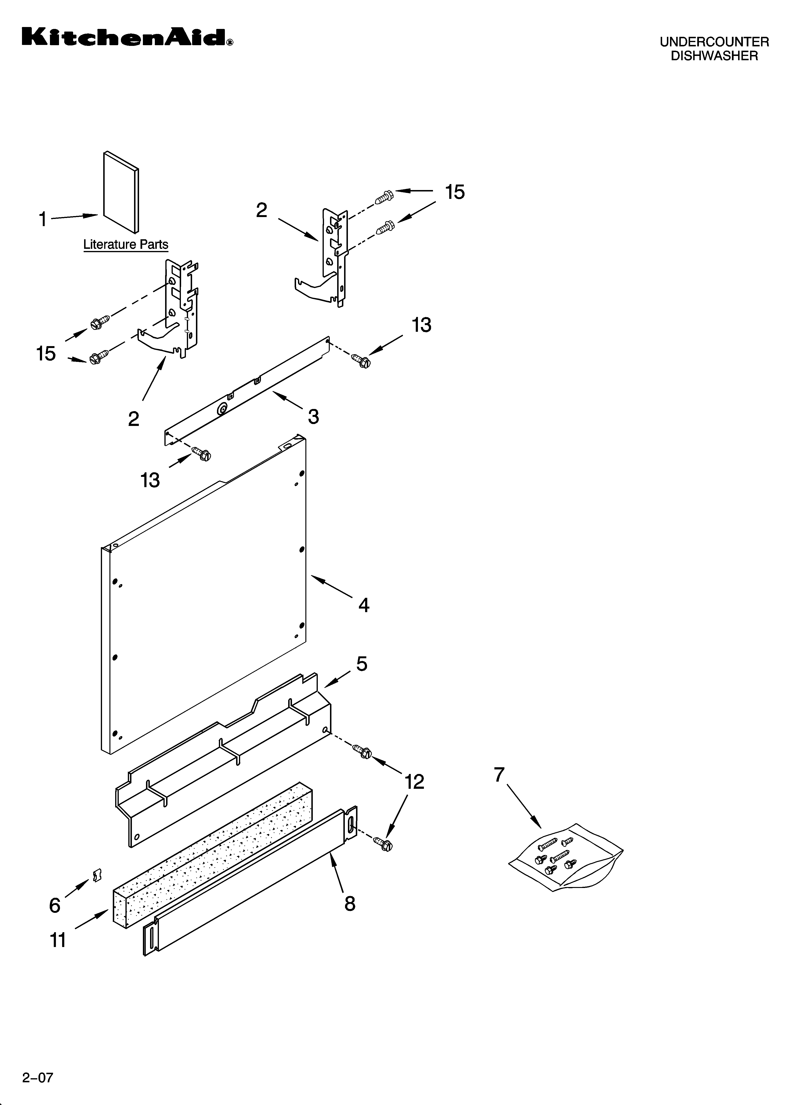 Door and panel parts