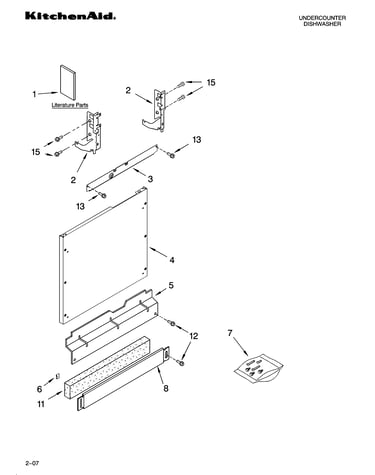 Door and panel parts