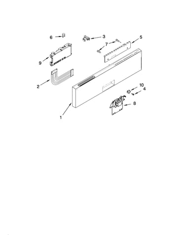 Control panel parts