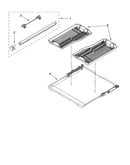 Third level rack and track parts