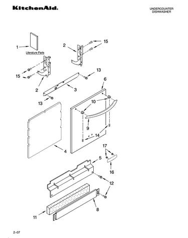 Door and panel parts