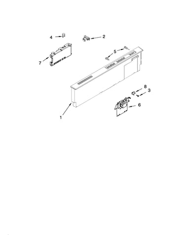 Control panel parts