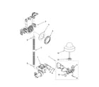 KitchenAid KUDU02FRWH4 fill and overfill parts diagram