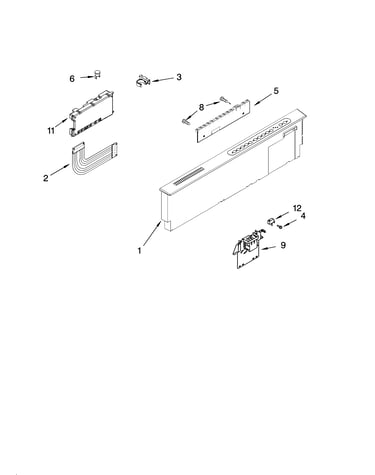 Control panel parts