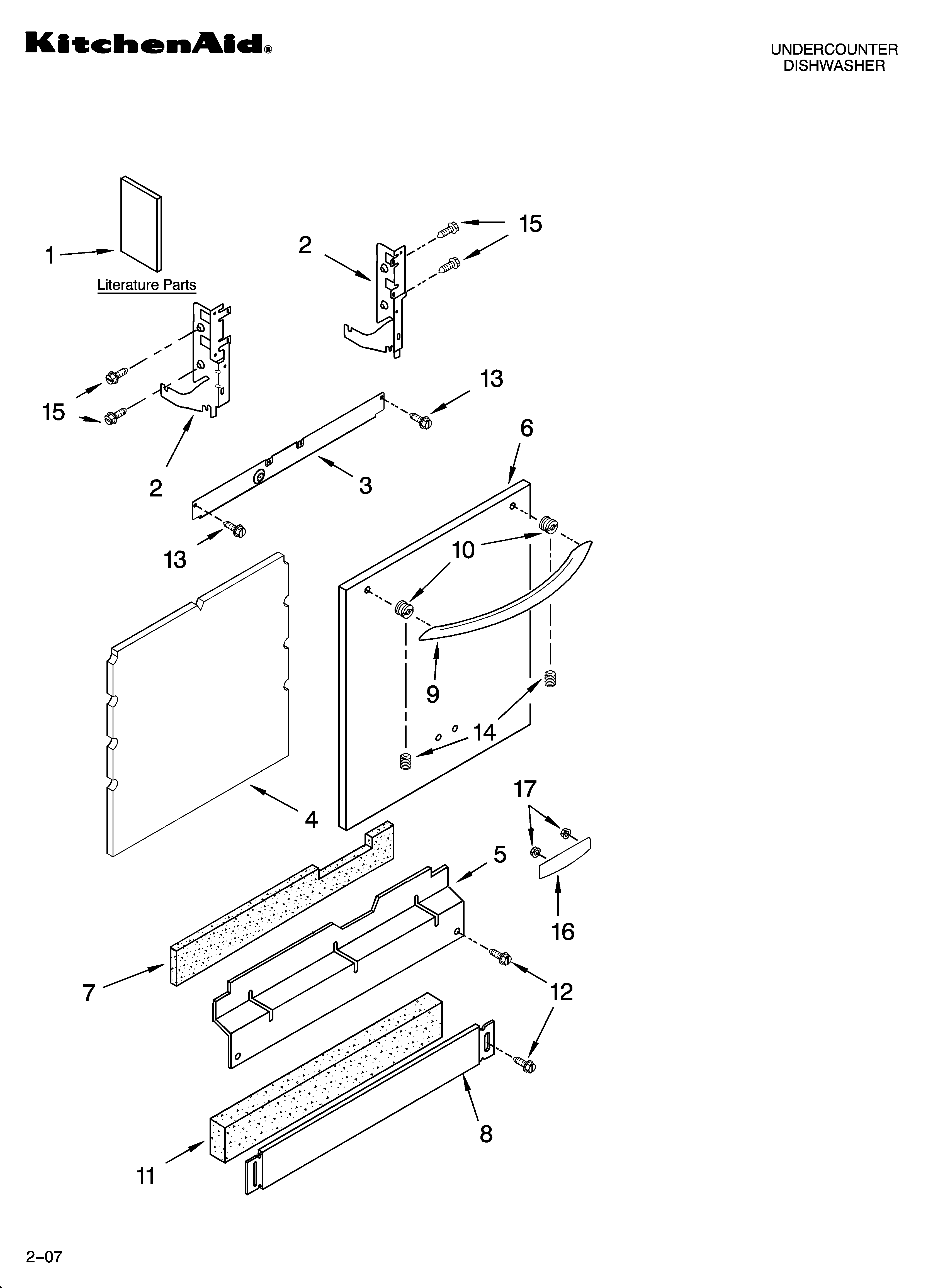 Door and panel parts