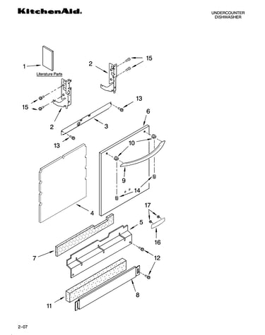 Door and panel parts
