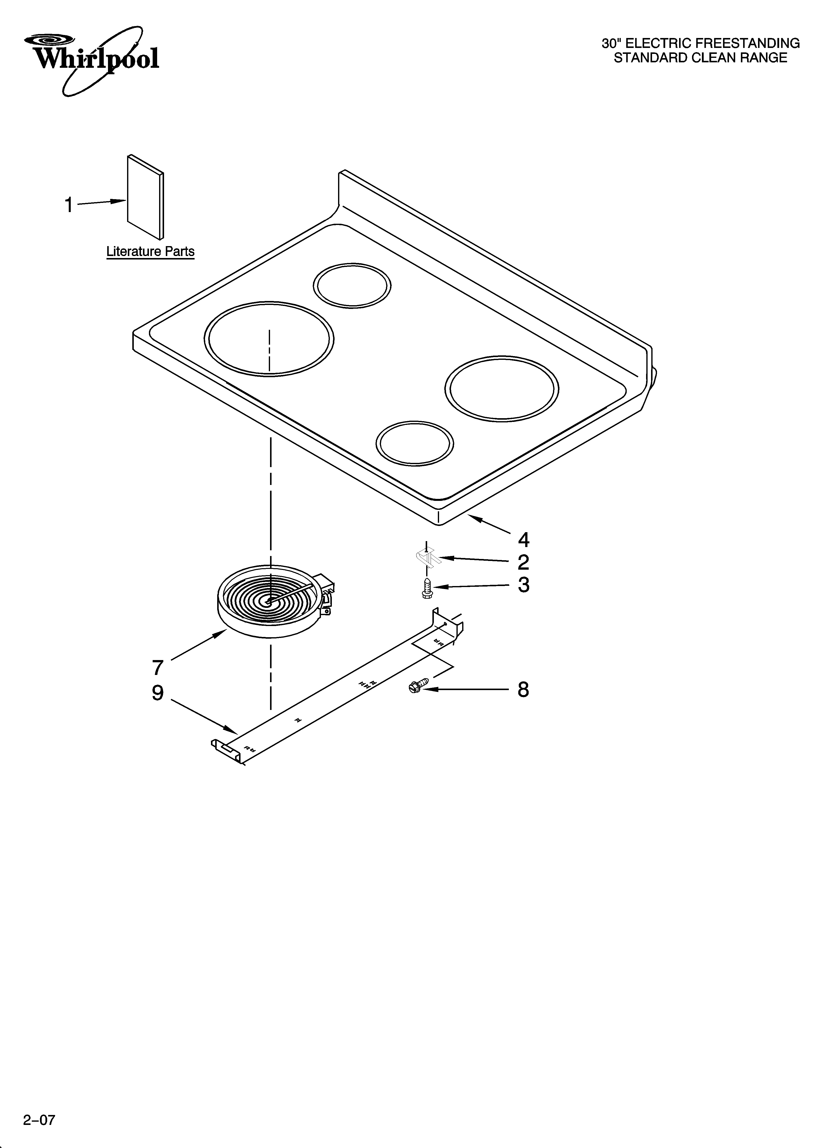 COOKTOP PARTS