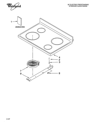 Cooktop parts
